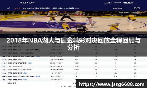 2018年NBA湖人与掘金精彩对决回放全程回顾与分析
